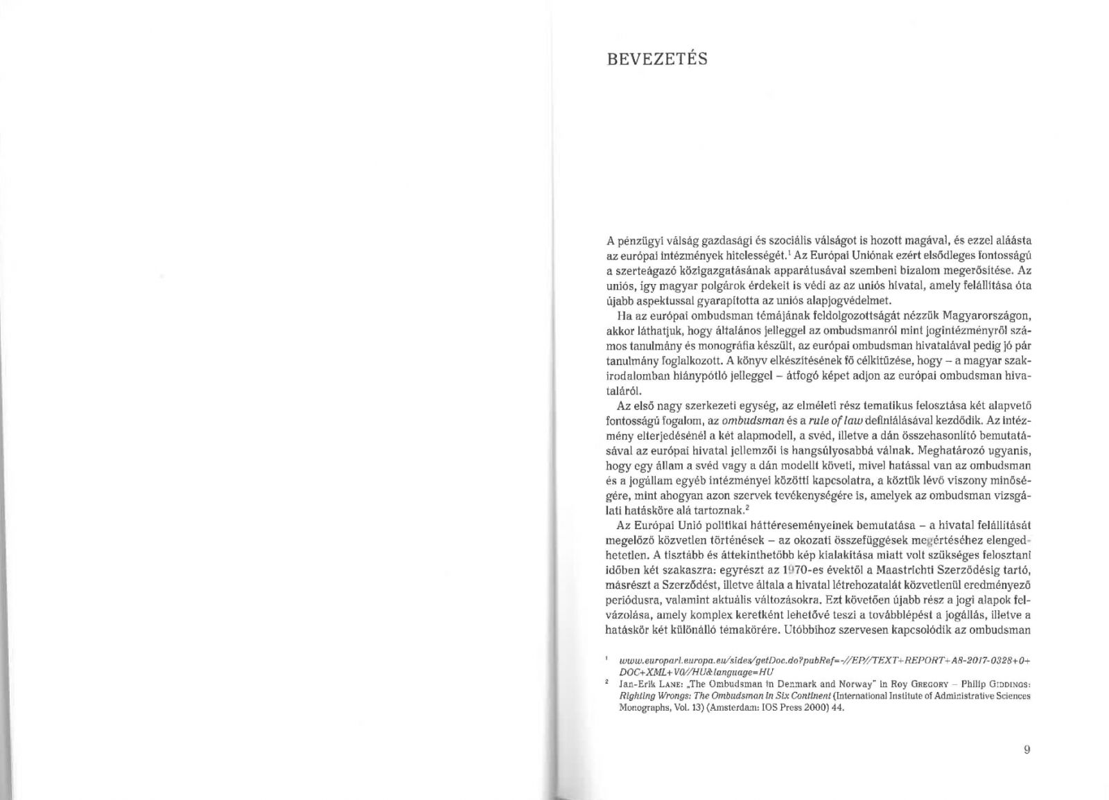 Az európai ombudsman 