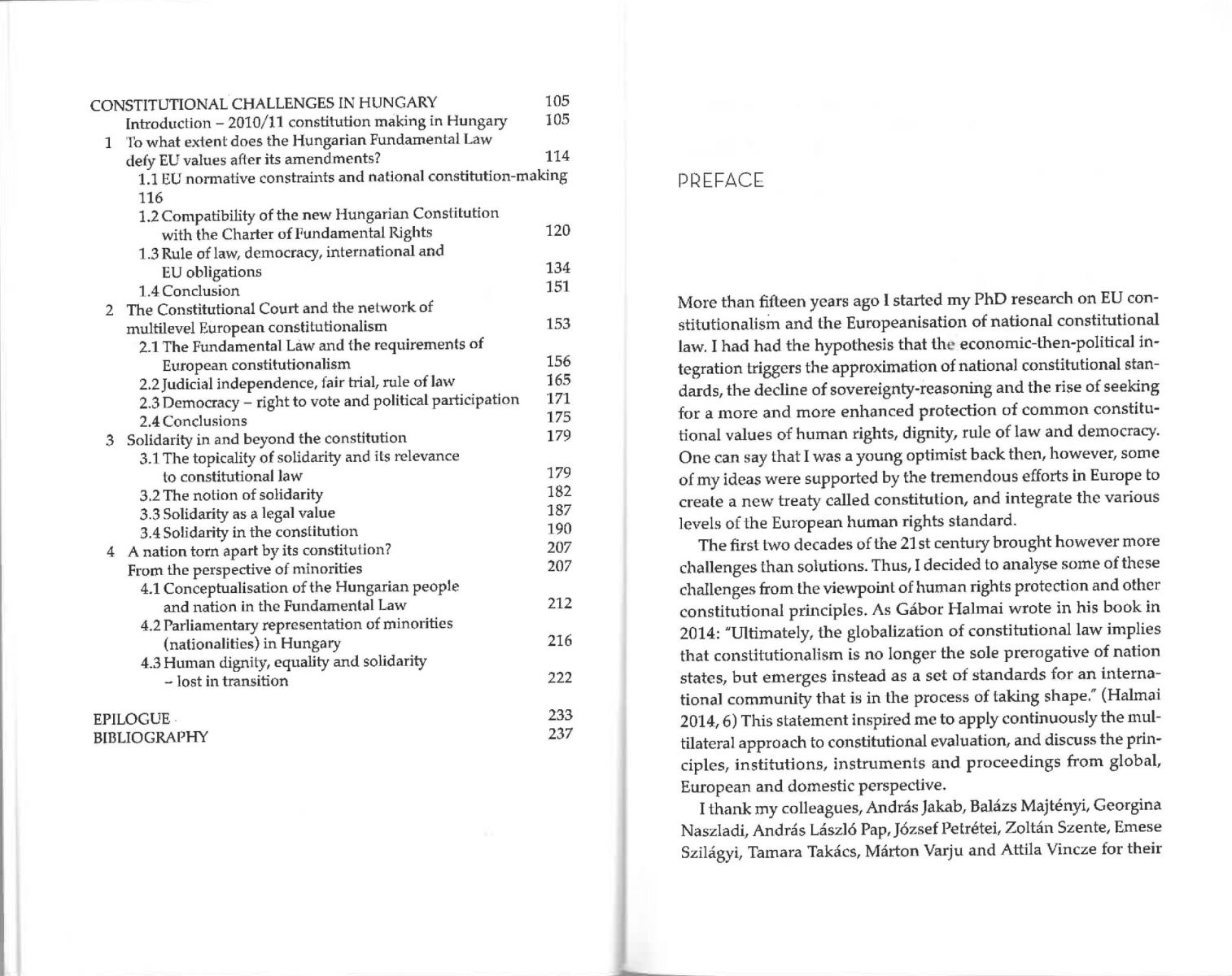 Human rights in a multilevel constitutional area